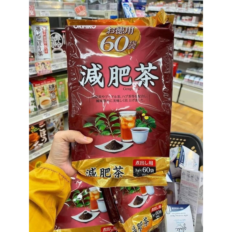 TRÀ GIẢM MỠ BỤNG GENPI NHẬT BẢN