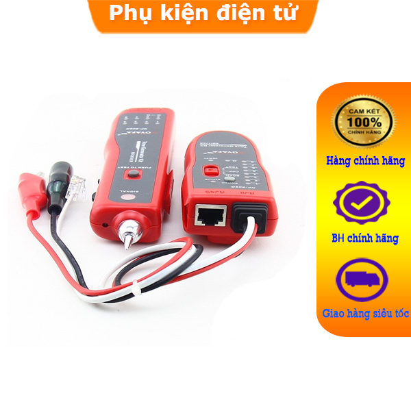 Máy Test dò dây mạng,dây điện thoại âm tường NOYAFA NF806R ( Hàng chính hãng )