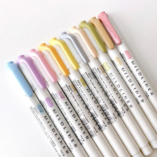 Màu mới 2022 - bút dạ quang 2 đầu zebra mildliner highlight wkt7 - nội địa nhật