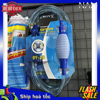 Bơm tay thay nước cho bể cá loại tốt by28