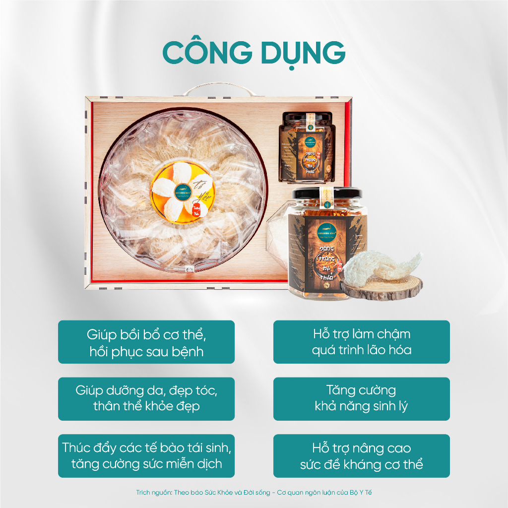Tổ Yến Tinh Chế Kim Cương Vàng (100 Gam)