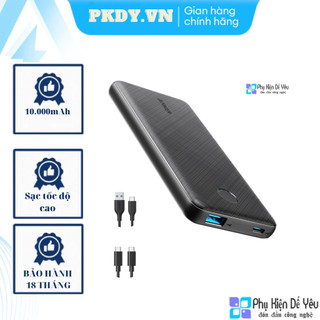 Pin sạc dự phòng anker 523 10,000mah - a1245