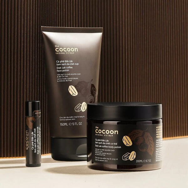 Tẩy Tế Bào Chết Cà Phê Đắk Lắk Cocoon - Tẩy Tế Bào Chết Đường Thốt Nốt Cocoon