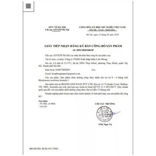 [Date 2027] [THÙNG] Sữa BLACKMORES Úc Số 2 - Sữa Bột Công Thức 900g