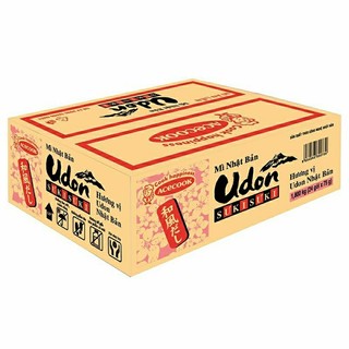 Thùng 24 gói mì udon nhật bản 75g