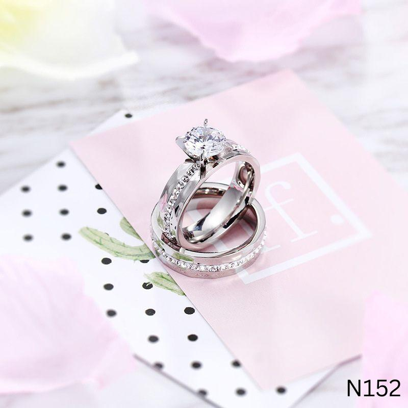 Nhẫn Titan không đen gỉ N152