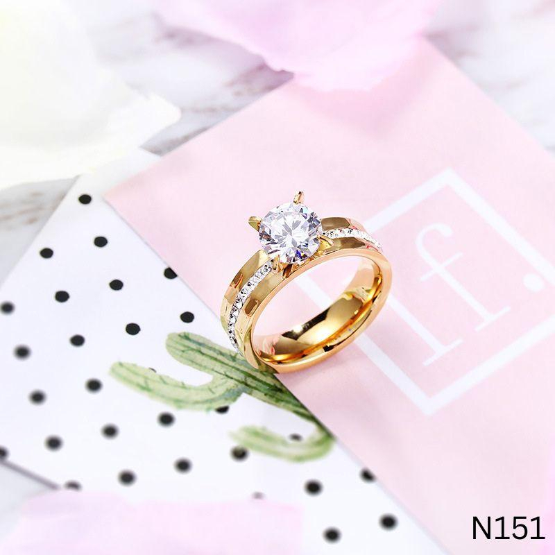 Nhẫn Titan không đen gỉ N151