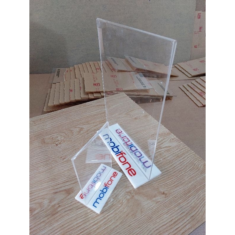 MENU MICA A4 21cm x 30 cm kích thước ok
