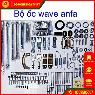 Bộ ốc xe dream thái, việt, wave anlpha, wave rs, cup 50 cao cấp