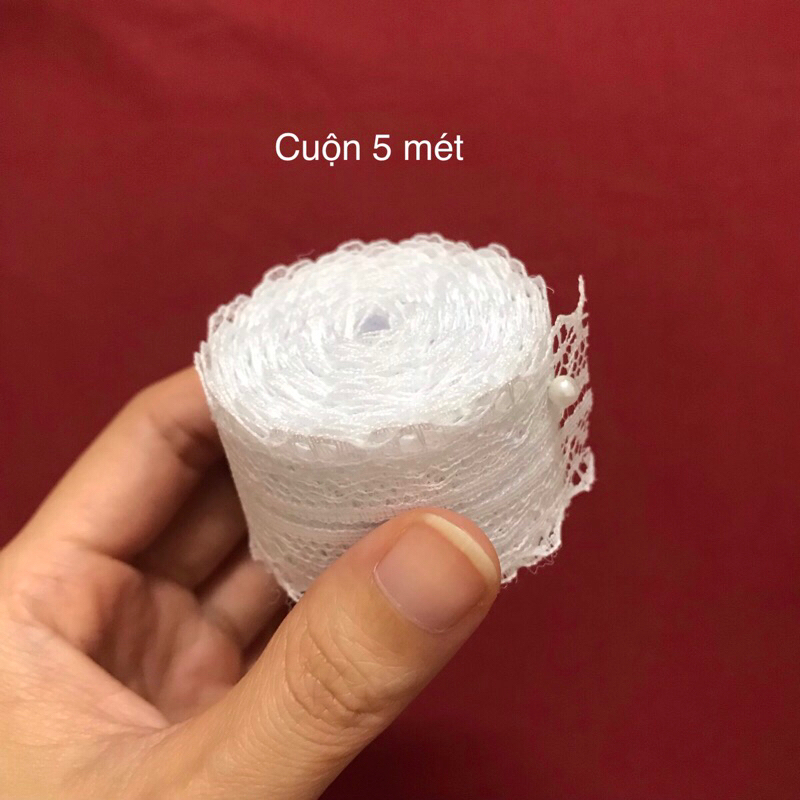 Ruy băng ren lưới bản rộng 3cm