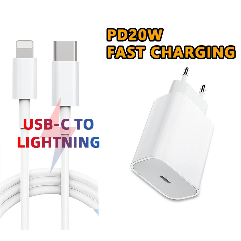 Thiết Bị Sạc Nhanh PD 20W dây sạc nhanh dây sạc phone bộ sạc nhanh for IP 6 7 8 8plus X xsmax 11 12 13 14pro