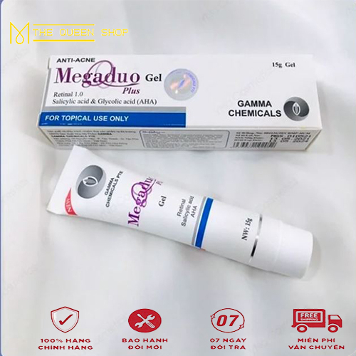 Gel ngừa mụn Megaduo Gel Plus giảm mụn dưỡng da mờ sẹo ngừa thâm nám