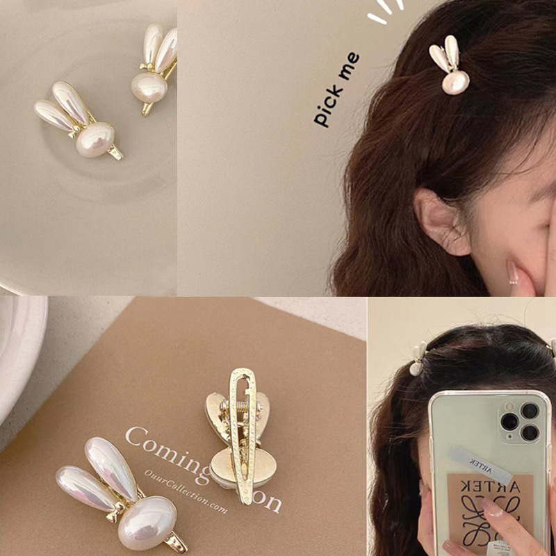 Kẹp tóc nữ hình Thỏ Ngọc Xinh xắn dễ thương
