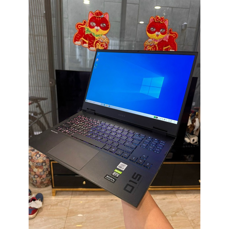 Laptop hp Omen 15 Gaming i7 16G 512G GTX 3070