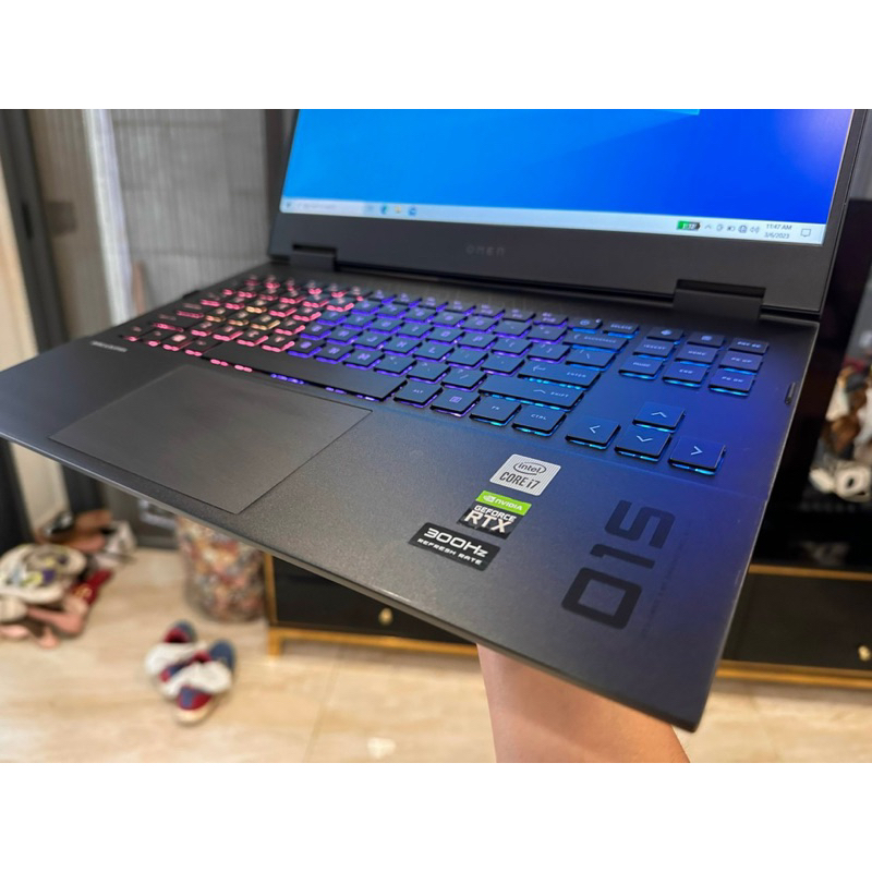 Laptop hp Omen 15 Gaming i7 16G 512G GTX 3070