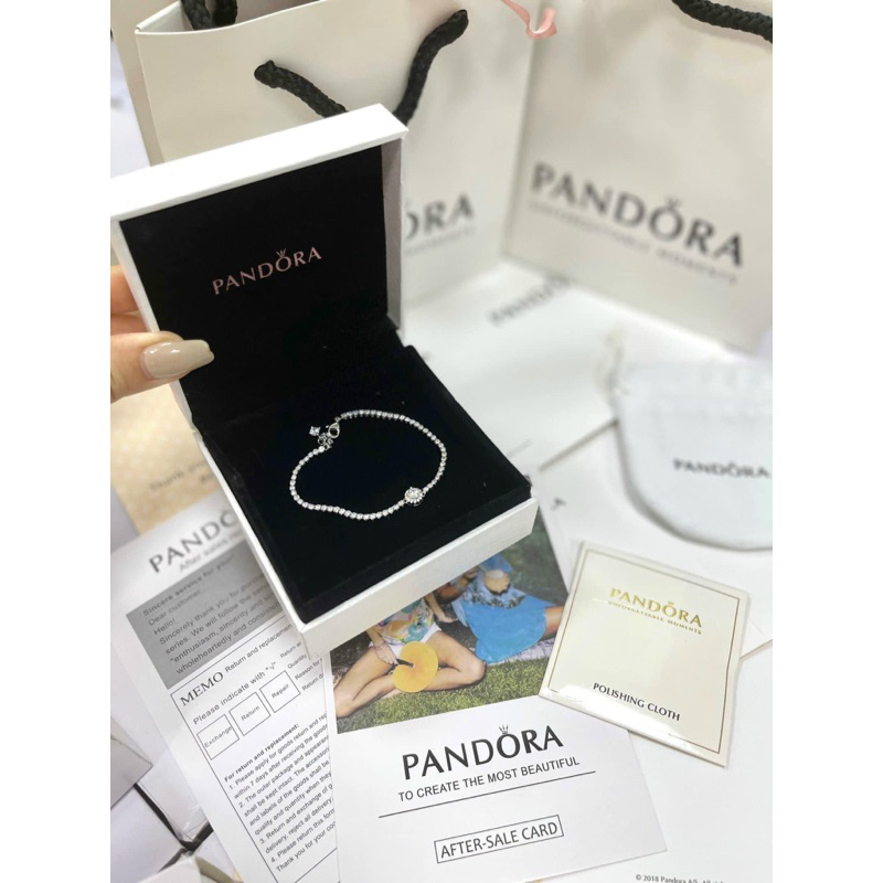 Vòng tay Pandora đính đá