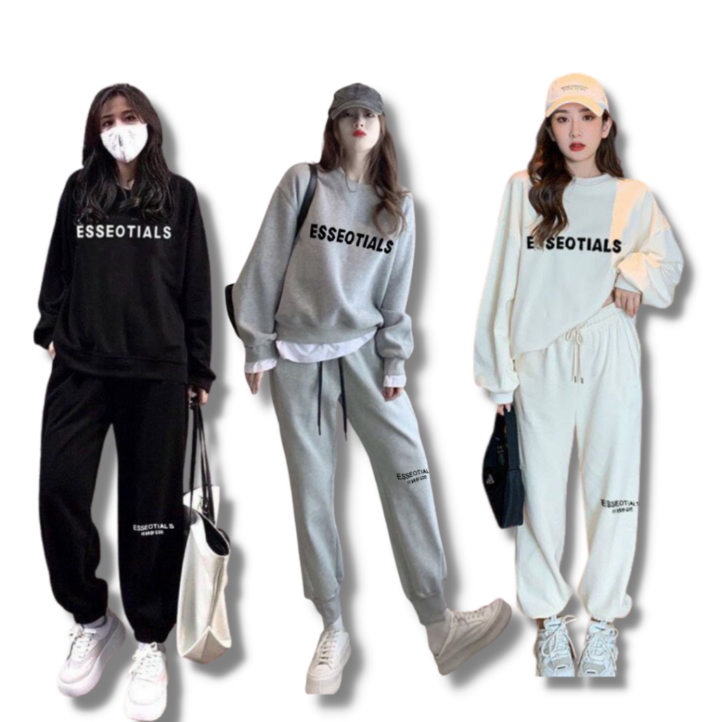 Bộ Quần Áo Nam NY Chất Nỉ Da Cá Dày DặnTrẻ Trung 2 Màu Dễ Phối Đồ