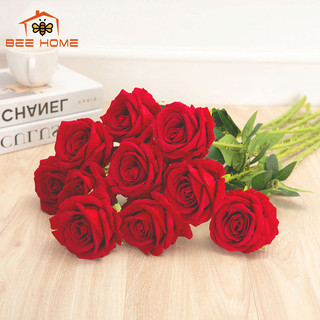 Hoa hồng nhân tạo/ hoa lụa giả - beehom