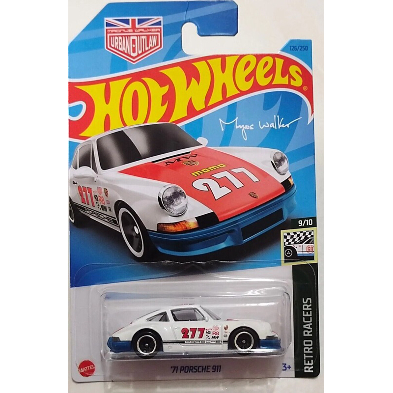 Xe mô hình Hot Wheels 71’ Porsche 911