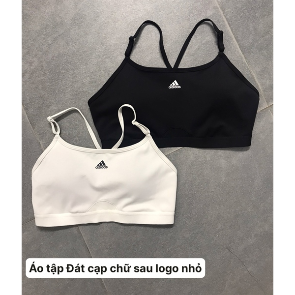 Áo tập Đát cạp chữ sau logo nhỏ