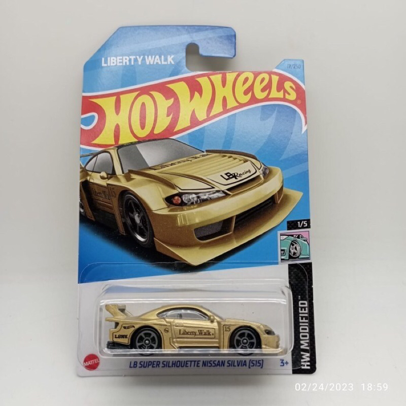 Xe mô hình Hot Wheels LB Super Silhoute Nisan Silvia(S15) 2022