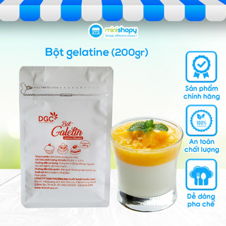Bột gelatine 200 g - Nhật