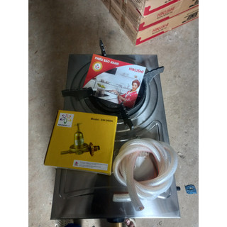 Bếp gas công nghiệp inox hikushi