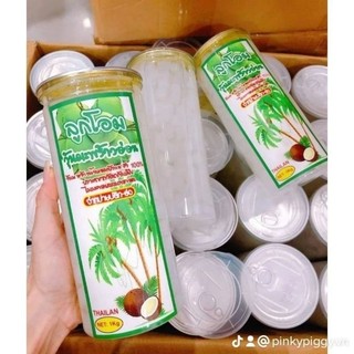 Thạch dừa Thái lan hủ 1kg tặng kèm hạt Chi-a