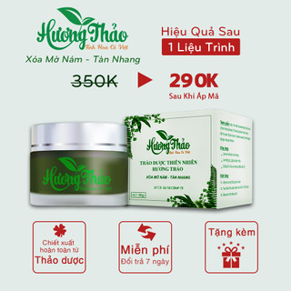 Hương Thảo - Xóa mờ nám, tàn nhang, da thâm sạm không đều màu từ thiên nhiên