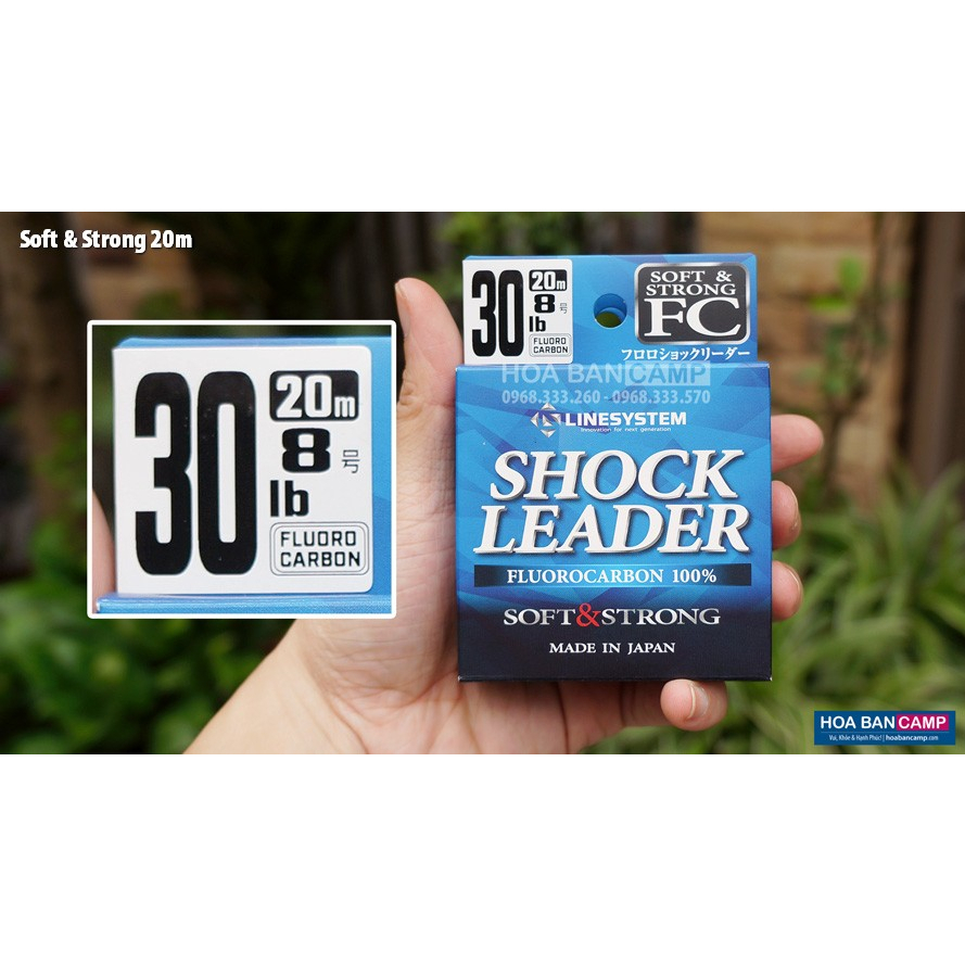 Dây LST Shock Leader Soft &amp; Strong 20m