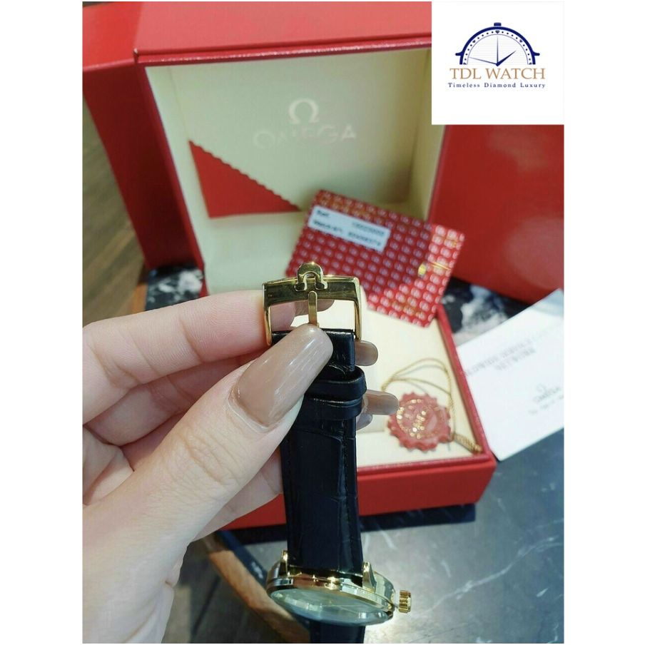 Đồng hồ Mega nam dây da 40mm