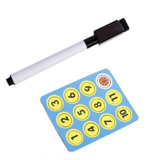 Bảng chiến thuật thể thao gấp gọn, chống nước, phù hợp bóng rổ, bóng đá, huấn luyện, thi đấu