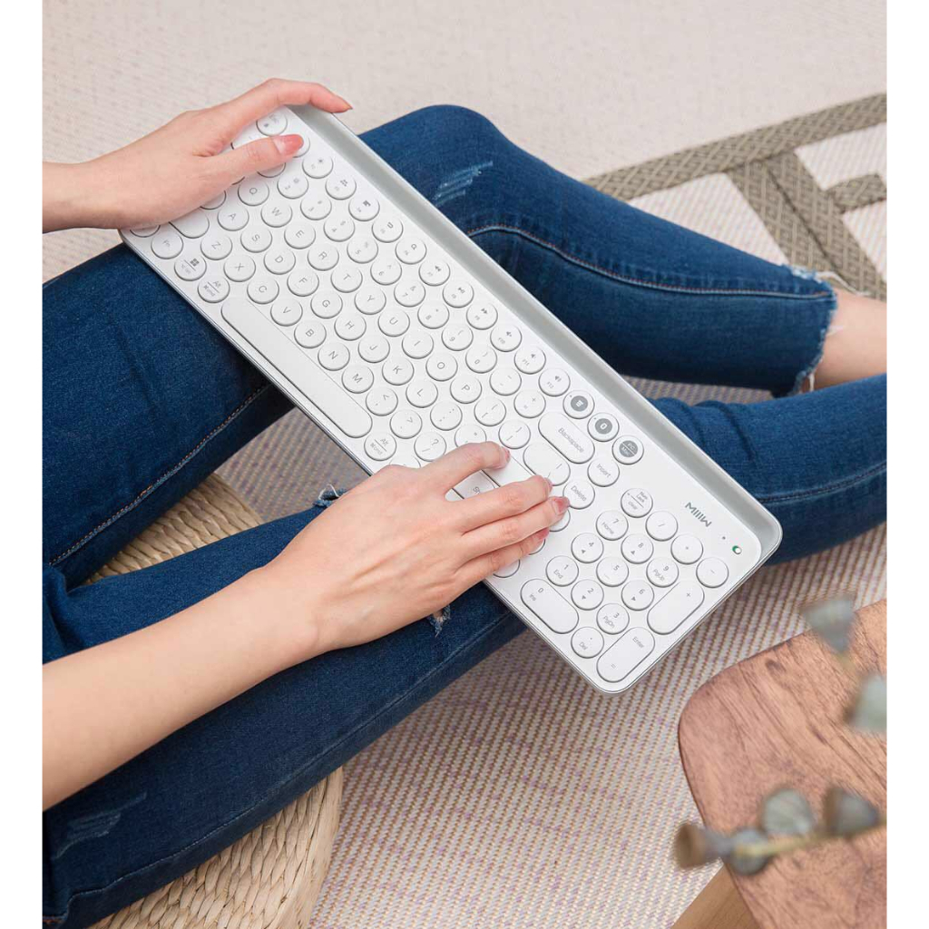 Bàn phím không dây MIIIW MWBK01 104 phím, hợp kim nhôm cao cấp