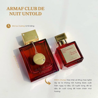 [ mẫu thử] nước hoa 𝐂𝐥𝐮𝐛 𝐝𝐞 𝐍𝐮𝐢𝐭 untold 10ml