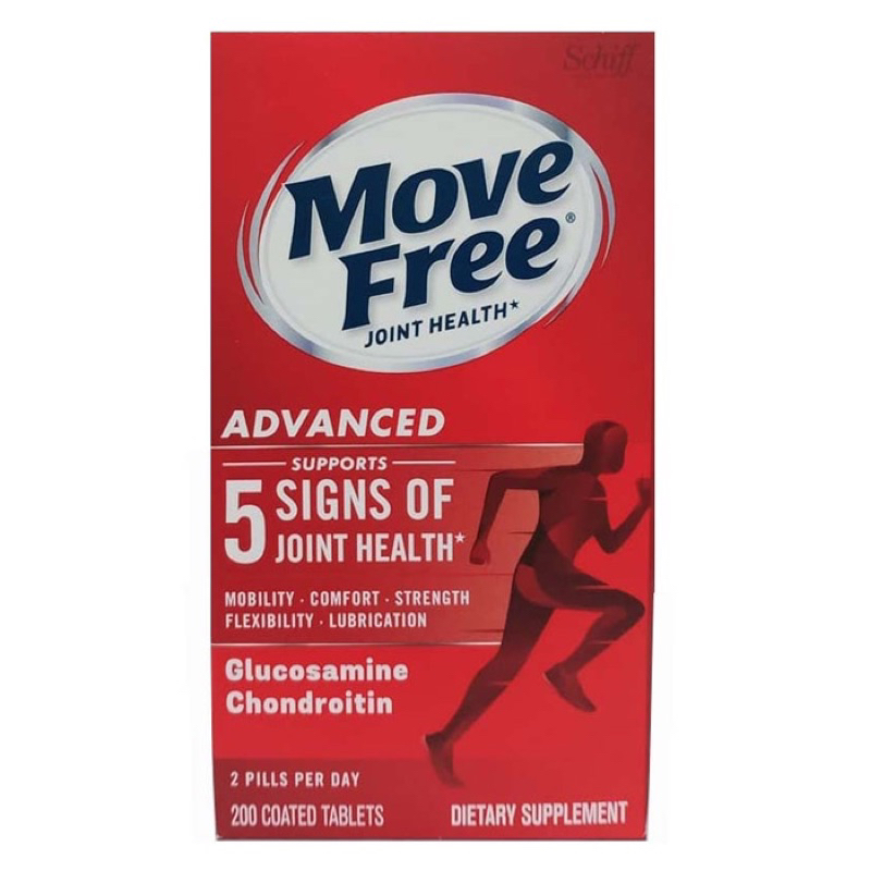 Viên Uống Hỗ Trợ Xương Khớp Schiff Move Free Joint Health 200v Của Mỹ