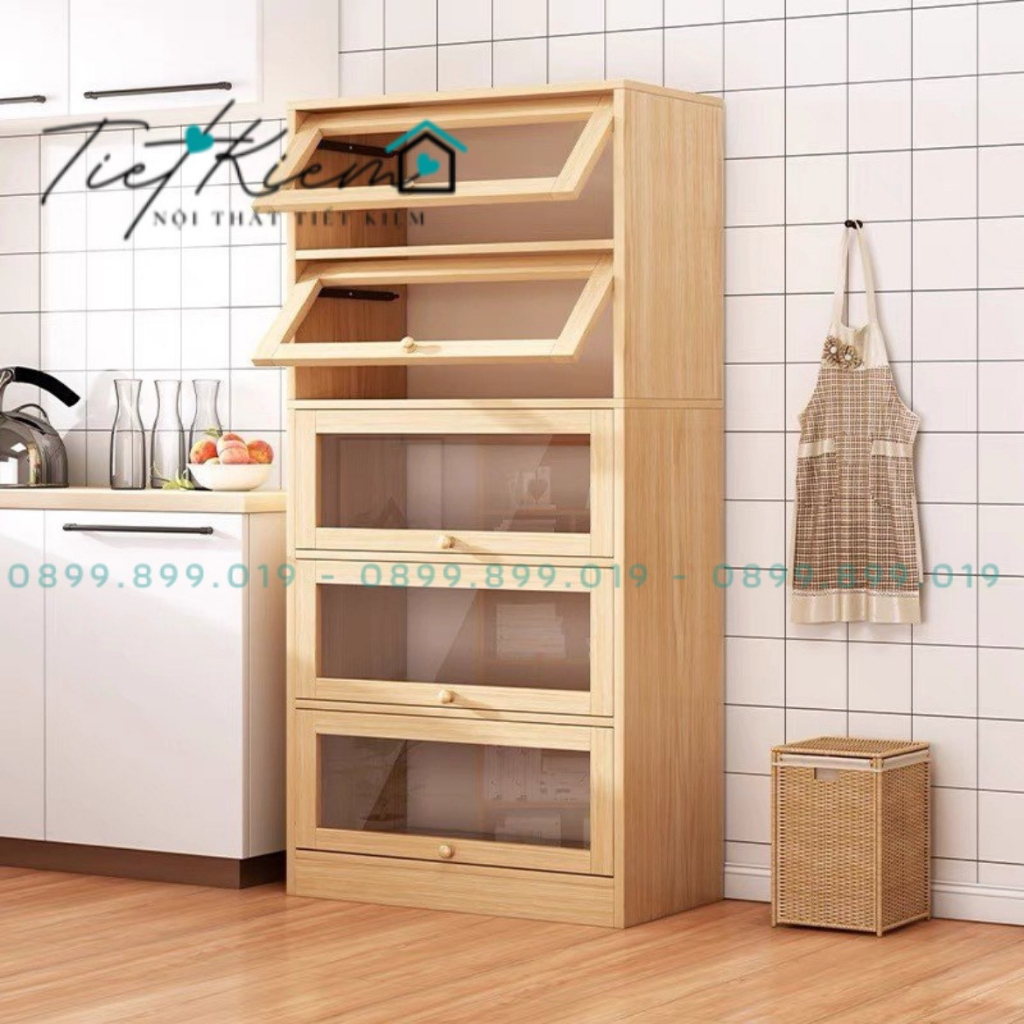 Kệ bếp quốc dân vạn nhà mê dùng làm kệ vi sóng tủ nhà bếp đa năng Nội Thất Tiết Kiệm đã lắp sẵn Freeship K797979