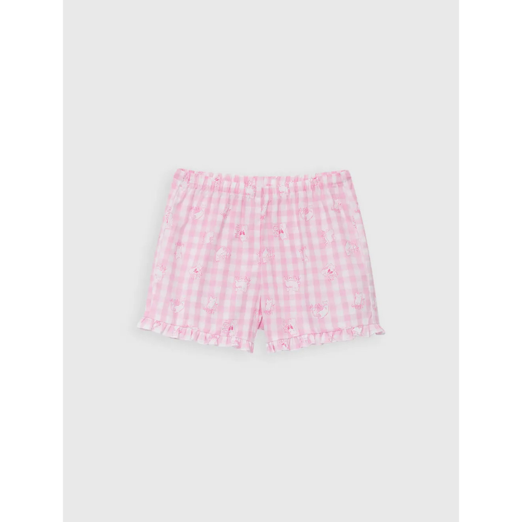 CANIFA Bộ mặc nhà bé gái màu hồng