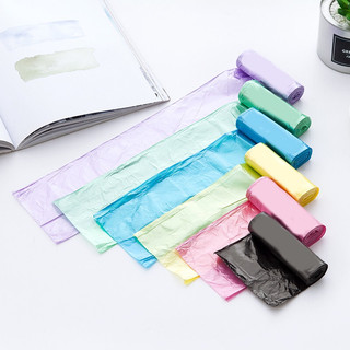 Set 5 cuộn đựng rác,túi đựng rác văn phòng,túi đựng rác mỏng dai tự phân hủy