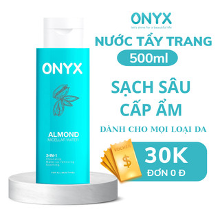 Nước tẩy trang onyx làm sạch sâu dành cho da nhạy cảm có nút ấn tự động