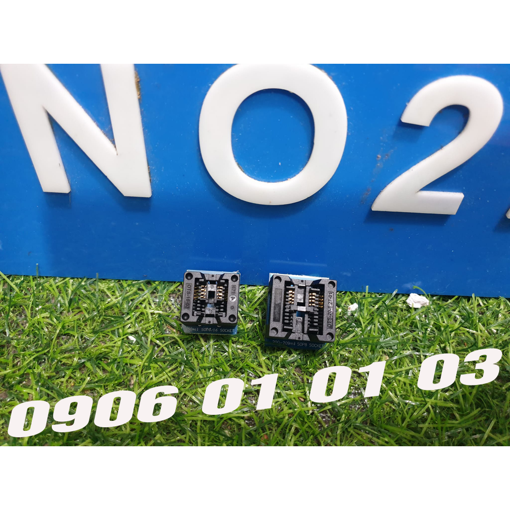 Đế nạp rom bios combo 8 chân to 8 chân nhỏ