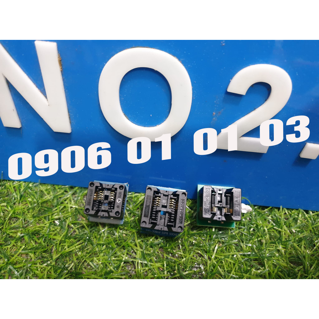 Đế nạp rom bios combo 8 chân to 8 chân nhỏ