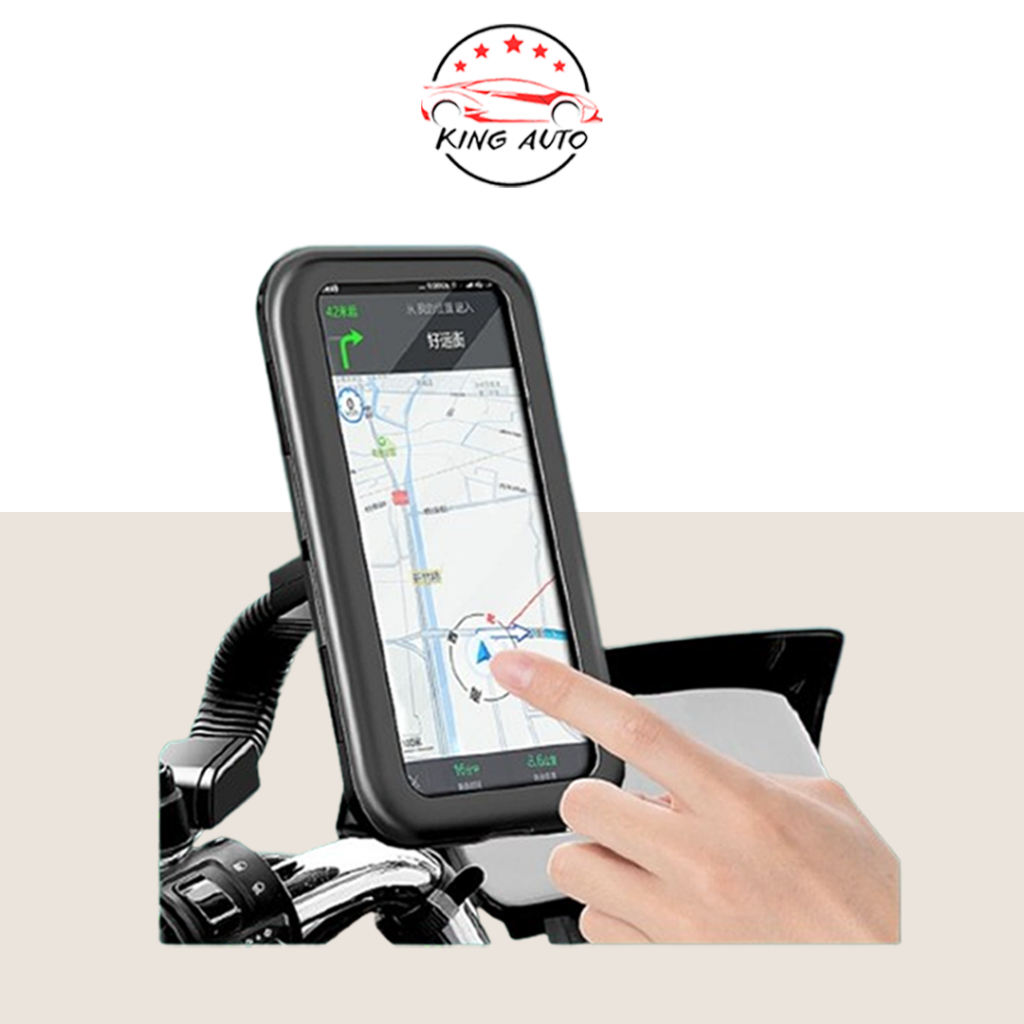 Giá Đỡ Điện Thoại Xe Máy Xe Đạp Xoay 360*  Chống Nước - Tặng Dây Đeo cao cấp | BigBuy360 - bigbuy360.vn
