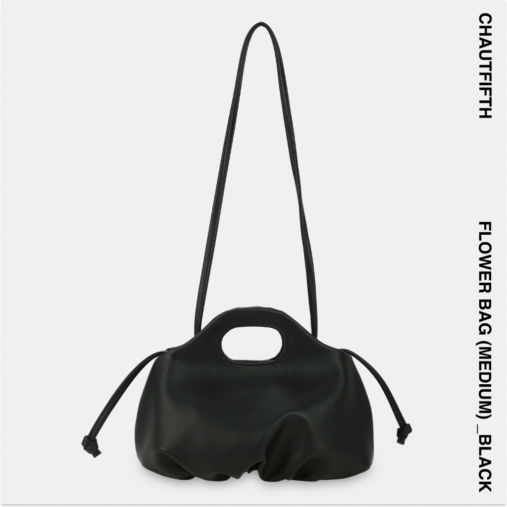 Túi xách Flower M  màu Đen - CHAUTFIFTH