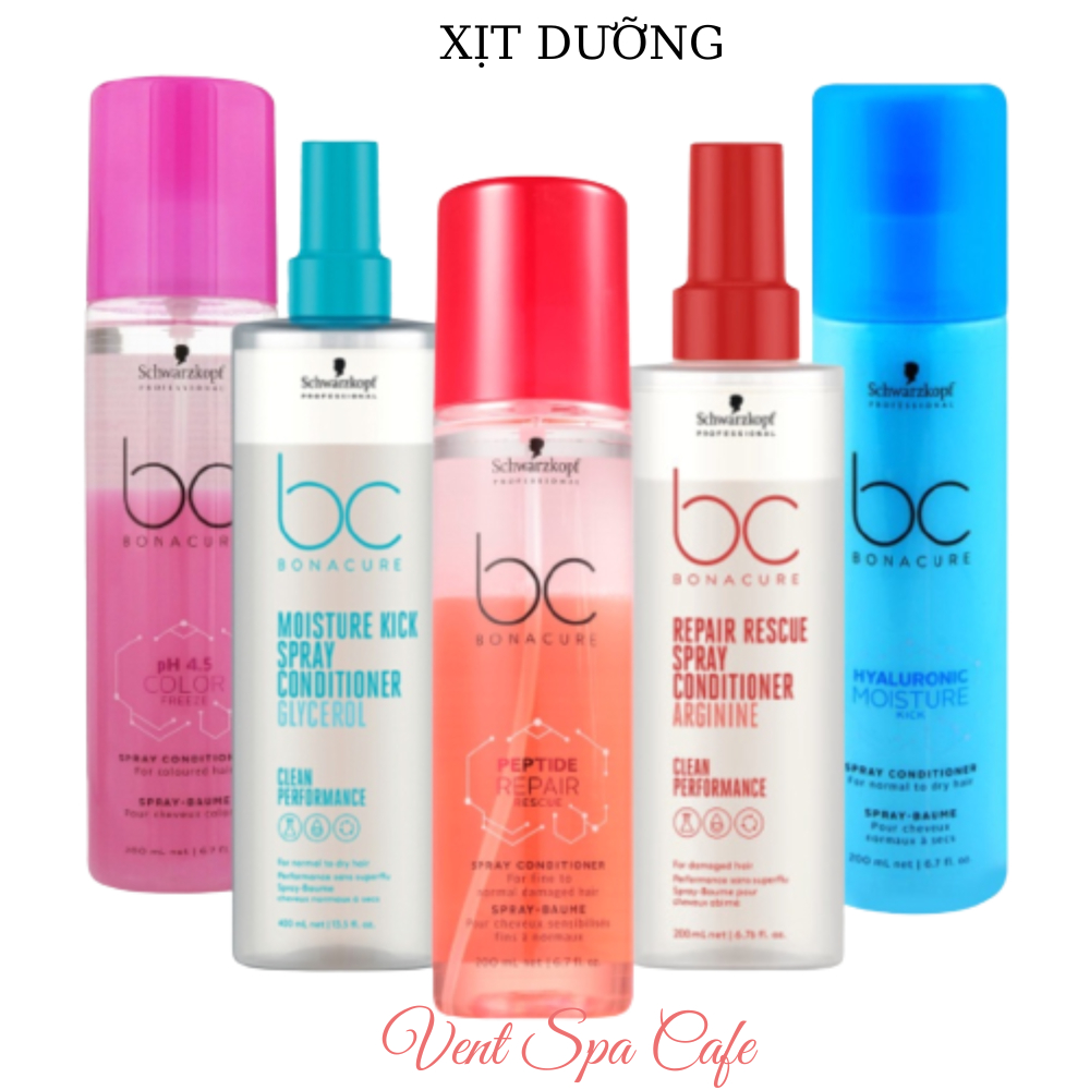 Chai dưỡng tóc SCHWARZKOPF BC PH 4.5 Repair/Hyaluronic Moisture 200ml