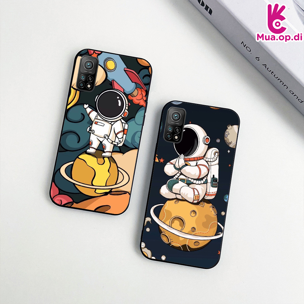 Ốp Silicon in Vũ Trụ Xiaomi Mi10T , Mi10T pro Không phai màu