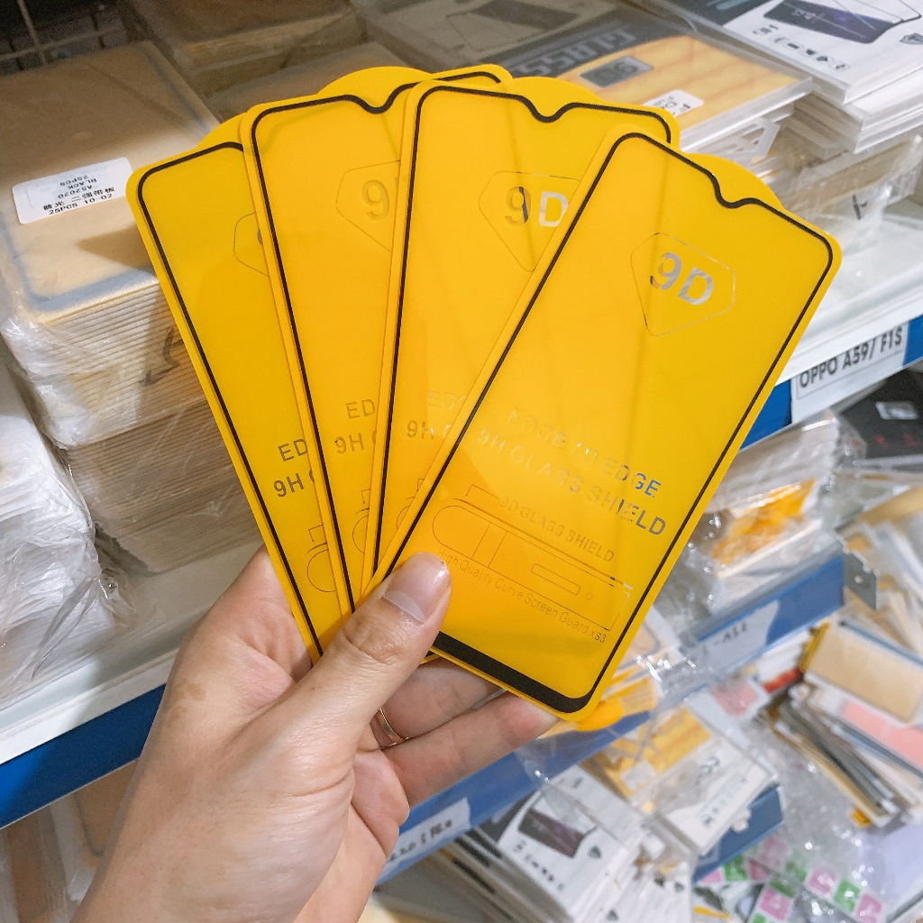 Kính cường lực cao cấp 9D Samsung J2 J4 J6 J8 A6 A7 A8 A9 2018 Note 10 S10 S20 Lite Core Prime Pro Plus +