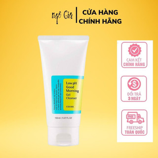 Sữa rửa mặt dạng gel dịu nhẹ Cosrx Low pH Good Morning 150ml