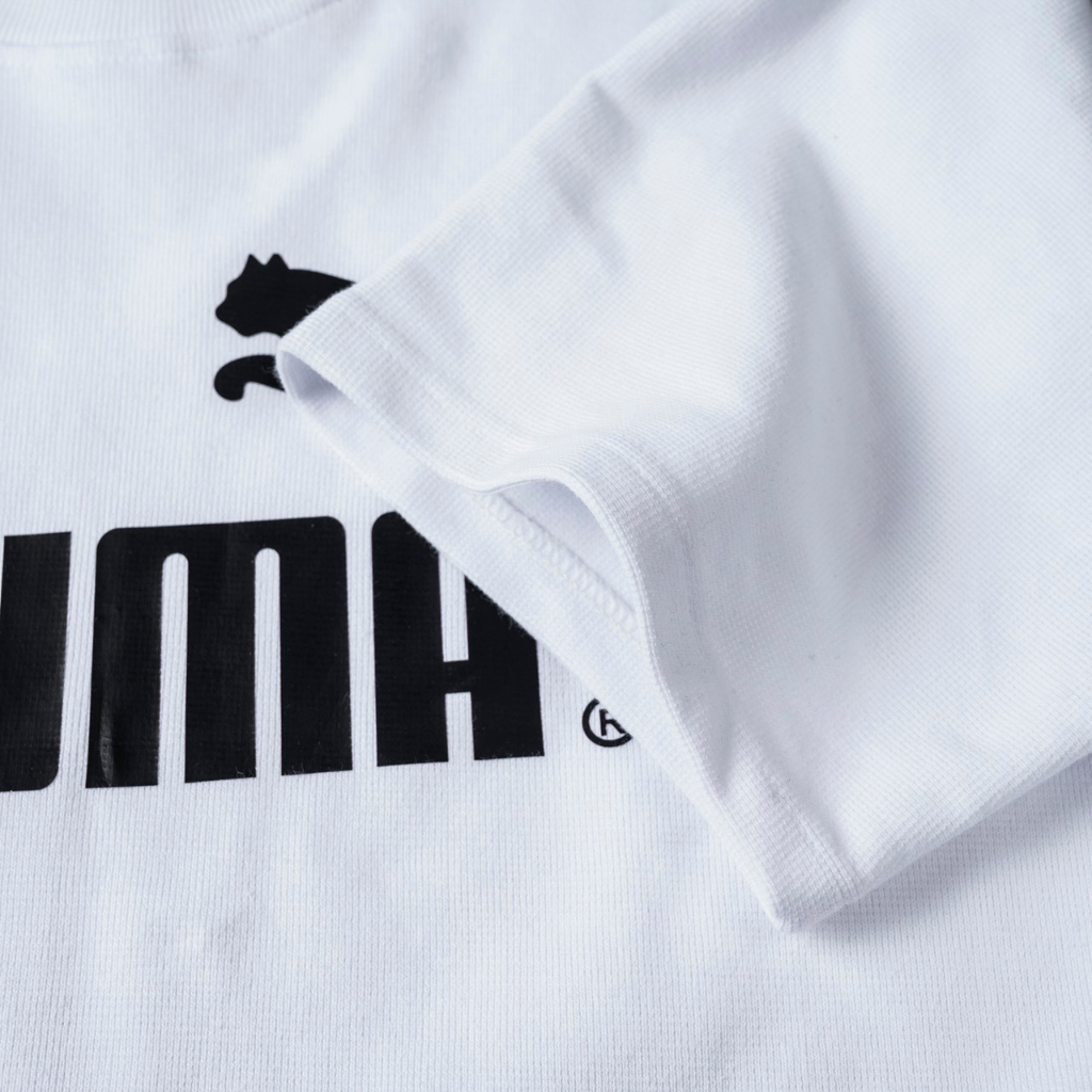 Bộ quần áo thể thao nam puma trắng