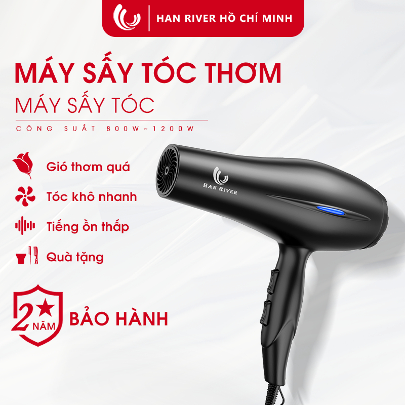 HAN RIVER Máy sấy tóc tạo kiểu công suất lớn - Hàng chính hãng