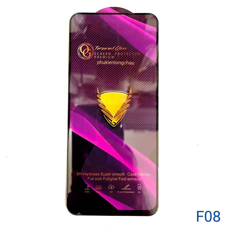 (F08) Miếng Dán Cường Lực Xiaomi Redmi Note 11 4G /  Note 11s 4G Full Màn Hình